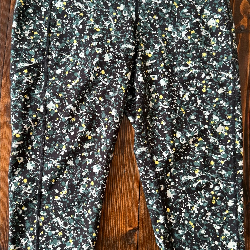 DKNY SPORT LOT of 3 patterned leggings 7/8 ankle length size XL X-Large - Picture 4 of 11